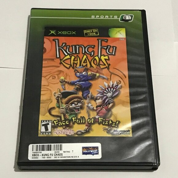 Kung Fu Chaos for Xbox Original